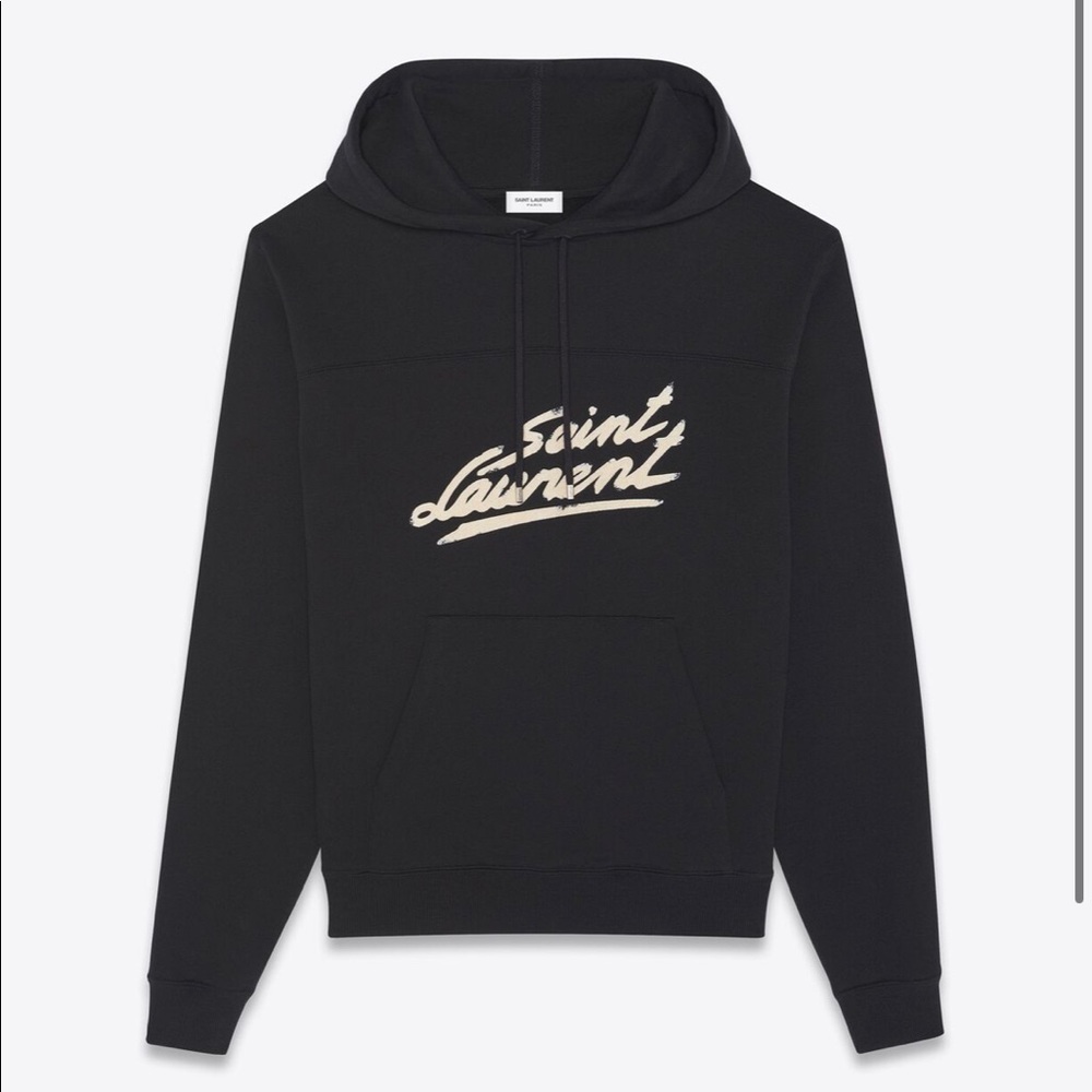 "SAINT LAURENT" '50S SIGNATURE HOODIE